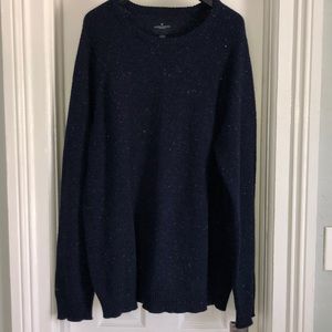 AEO Blue Speckled Sweater